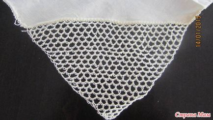 Плетіння мережива швейною голкою