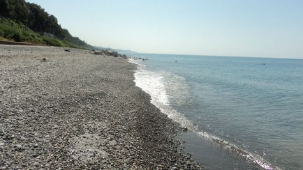 Adler Beach - fotó homokos és kavicsos strandok rekreációs