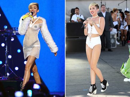Jumătate goale și faimoase costume de Miley Cyrus și alte stele, o bârfă