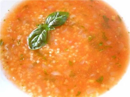 Húsmentes köles leves paradicsom - naeshsya receptek házi ételek képek és videó