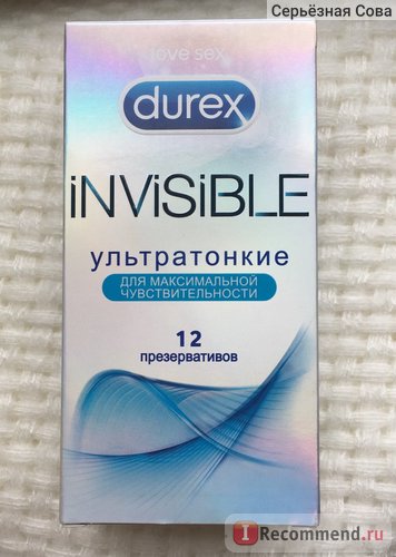 Презервативи durex invisible - «найдорожчі, але чи реально найтонші перевіримо в порівнянні з