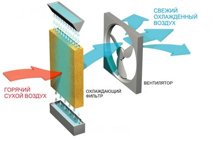 Принцип роботи охолоджувачів повітря