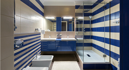 Проекти інтер'єрів ванних кімнат в квартирі