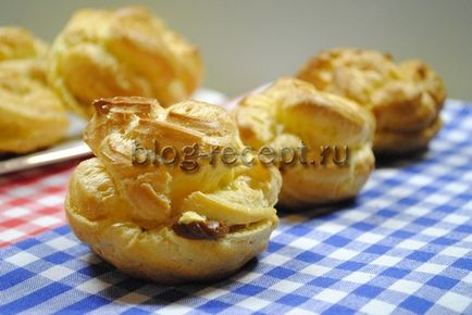 Profiteroles la rețeta acasă cu fotografii pas cu pas