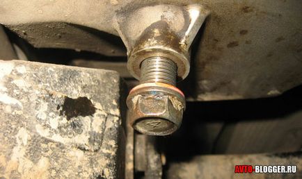 Гарнитура пробката - undertray на двигателя, avtoblog