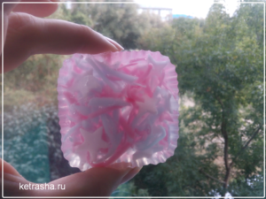 Săpun transparent cu petale, blog Tatiana ketrar, versiune mobilă