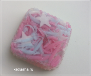 Săpun transparent cu petale, blog Tatiana ketrar, versiune mobilă