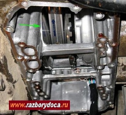 Parse (javítás) CVT-variátor (egyes fotók Hydro-egység) Parse (javítás) CVT-variator