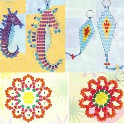 Lanțuri de chei multicolore