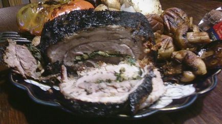 Rețetă - carne de porc fiartă cu carne de porc (colector)