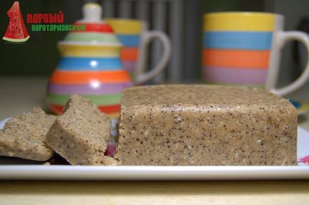 Rețetă pentru halva de susan, tahini de est, primul vegetarian