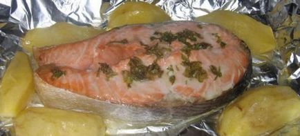 Риба з картоплею в духовці, запечена в фользі, рукаві і в горщику - рецепти пирога, запіканки