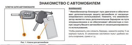 Manual pentru funcționarea tirului în corpul sedanului