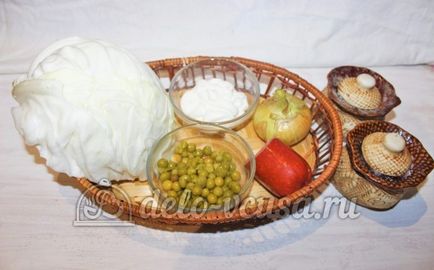 Salata Dnestr rețetă cu fotografie - pas cu pas de gătit acasă
