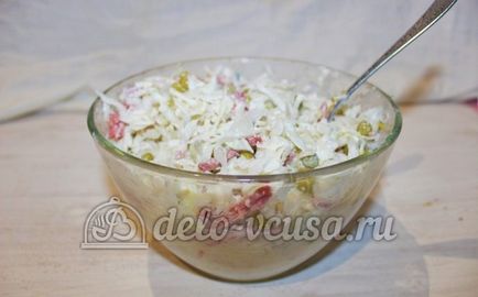 Dnyeszter saláta recept egy fotó - egy lépésről lépésre otthoni főzéshez