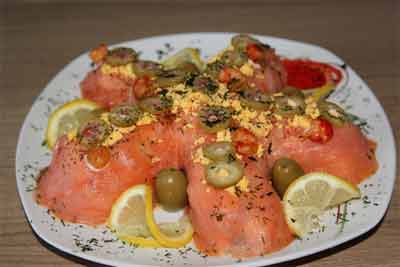 Saláta tengeri csillag - különböző receptek és dekoráció