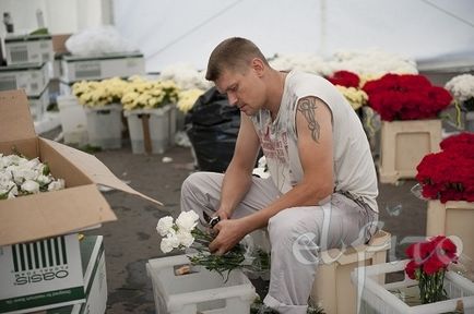 Літак з квітів до 100-річчя ввс, майстерня квіткового дизайну