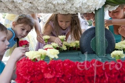 Літак з квітів до 100-річчя ввс, майстерня квіткового дизайну