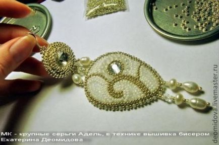 Сережки з бісеру майстер-клас з виготовлення від Катерини деомідовой