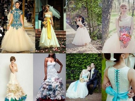 Elegáns menyasszonyi ruha képek