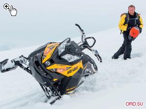 Scoala de Mountain Kings cum să învețe să conducă un snowmobile pe pante abrupte off-road drive