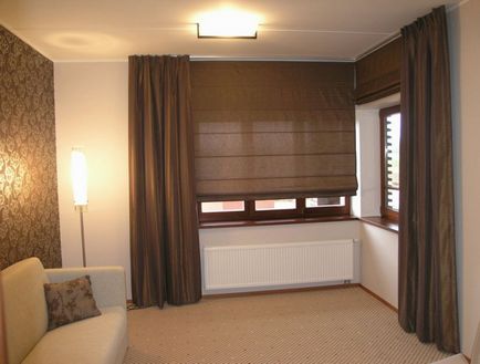 Штори для вітальні (25 фото), як вибрати, штори у вітальні, інтер'єр, дизайн