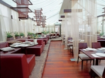 Штори для кафе і ресторанів, фото приклади дизайну штор в інтер'єрі