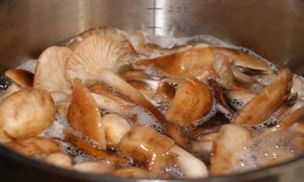 Câți de a găti ciupercile la timp