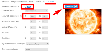 Glisorul revoluție abrupte slider wp cu efecte wow