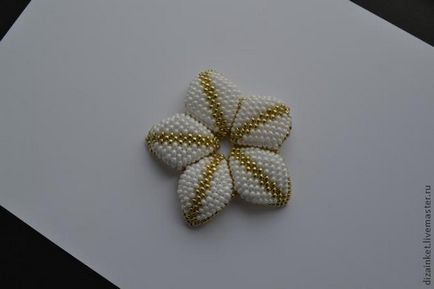 Створюємо квітка з бісеру - ярмарок майстрів - ручна робота, handmade
