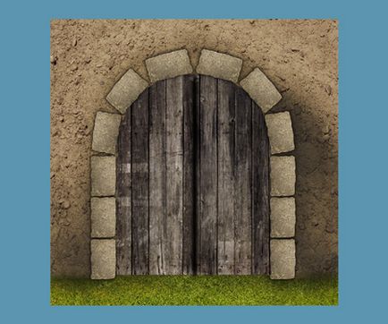 Creați în Photoshop ușile unui castel medieval