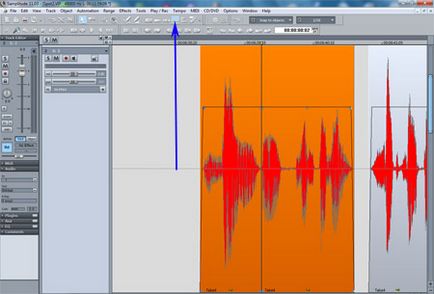 Crearea unui clip audio în programul de samplitudine, partea 1