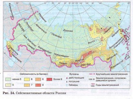 Стихійні природні явища в літосфері