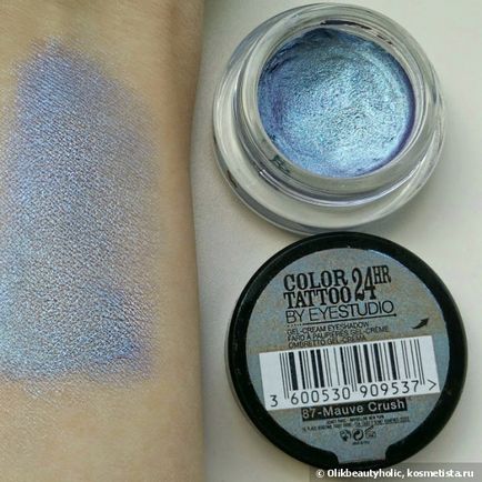 Стійкі тіні для повік maybelline eye studio color tattoo 24hr gel cream shadow