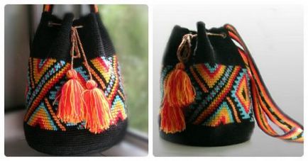 Colombia bag-torba crochet umed cu mâinile ei