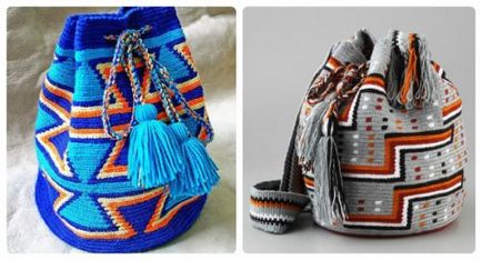 Colombia bag-torba crochet umed cu mâinile ei