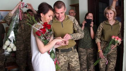 Nuntă în față, ca și în prima linie avdeyevke căsătorit cu militari-novici, știri actuale