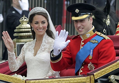 Nunta prinților William și Kate Middleton, petrecere a timpului liber - nuntă