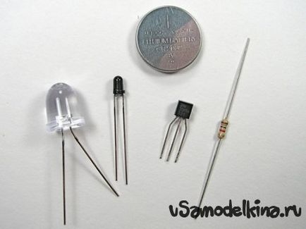 LED reagál a fény (LED) LED reagál a fény
