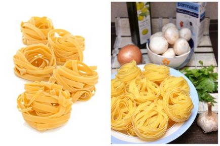 Tagliatelle - rețete de gătit pas cu pas