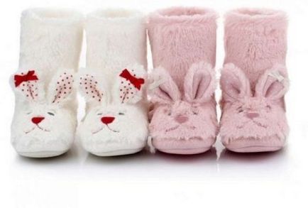 Papuci-bunnies (39 de poze) modele de papuci-iepuri, roz pentru copii