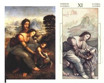 Tarotul lui Leonardo da Vinci, un pachet de carduri de tarot, averi
