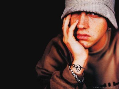 Tetoválás Eminem őstörténet, a média és szórakoztató portál