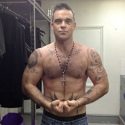 Robbie Williams 'Tattoo fotografie și semnificație