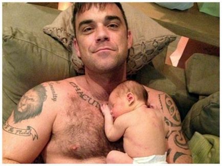 Robbie Williams tatuaj sensul tatuajului, fotografie