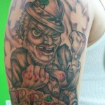 Tattoo leprechaun valoare, fotografii și schițe