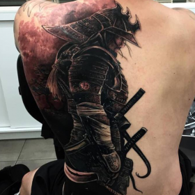 Tetoválás Samurai (Samurai) tetoválás szamuráj