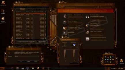 Tema chrononaut o fantezie steampunk pentru Windows 7