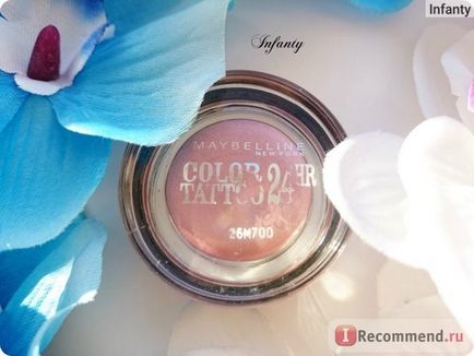 Szemhéjfesték Maybelline color tattoo - «vélemények egy év után az aktív használat