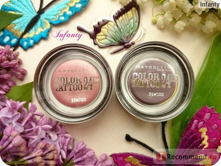 Тіні для повік maybelline color tattoo - «думка через рік активного використання